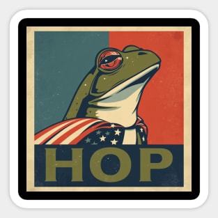 Portland-Frog Sticker